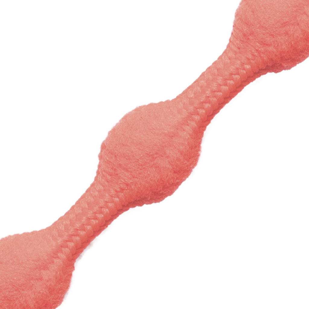 coral reef elastic Caterpy No Tie Shoelaces