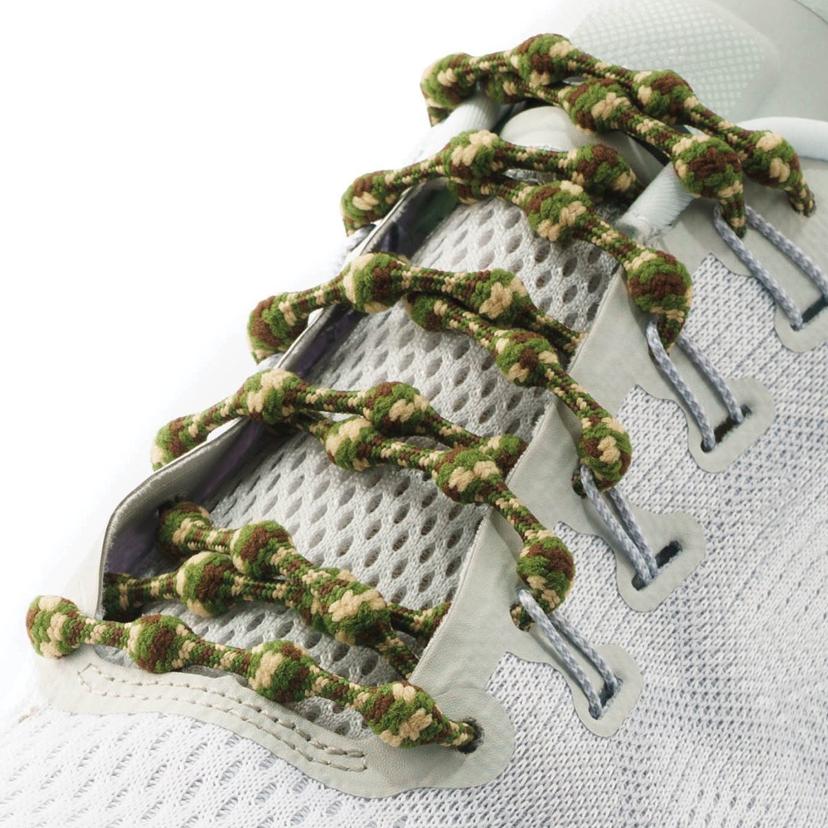 camo elastic Caterpy No Tie Shoelaces