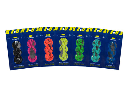 Caterpy Run - No Tie Shoelaces for Performance (7-pack)
